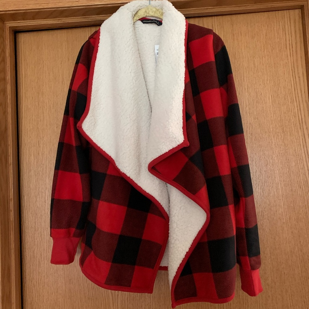 ❄️ Abercrombie & Fitch sherpa jacket ❄️